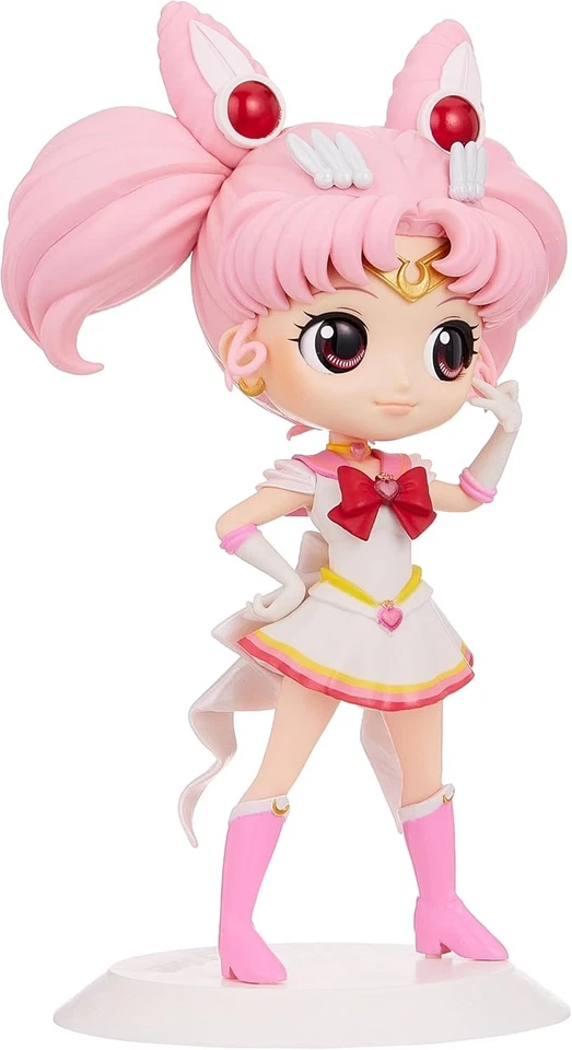 SUPER SAILOR CHIBI MOON DI SAILOR MOON BANPRESTO FIGURE PRETTY GUARDIAN Q POSKET - Immagine 1 di 1