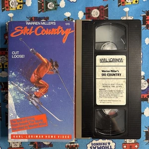 Warren Millers Ski Country VHS Karl Lorimar Home Video 1985 - Picture 1 of 5