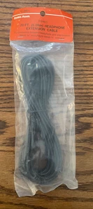 20 ft Headphone Aux Extension Cable RadioShack 42-2462A M to F 1/8" Mini Plug - Picture 1 of 4