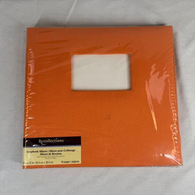 Álbum de recortes RECOLECCIONES naranja 12"x12" Foto 1 de 4