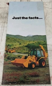 Just The Facts J I Case Backhoe Brochure Form No. UD97383 - Picture 1 of 5