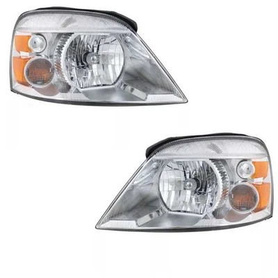 Para 04-07 Freestar Monterey Van Faro Faro Faro Luz con Bombilla JUEGO PAR Foto 1 de 4