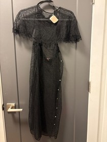 Agent Provocateur ANNOUSHKA Slip L/4 NWT Black Orig. $1190 RARE! 