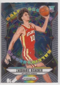 2024-25 Panini Prizm Zaccharie Risacher Kaleidoscopic RC Silver Rookie #7 Hawks - Picture 1 of 2