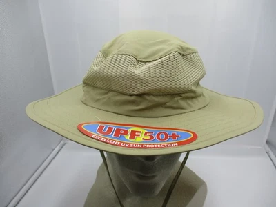 Dorfman Pacific DPC Sombrero Safari Ajustado Para Hombres Grande Caqui UPF 50+ Malla Sun Boonie Foto 1 de 4