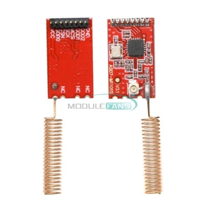 433M Wireless CC1101 10mW Sender Receiver Module NRF905/SX1212/SI4432 - Picture 1 of 7