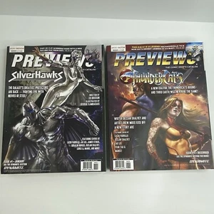 x2 Previews Comic Catalog Oct & Nov 2024 #433 #434 Magazine Lot - Foto 1 di 10