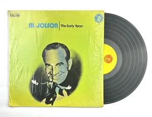 Al Jolson - The Early Years 1973 Vinyl LP Record Shrink On Open EX - Picture 1 of 9