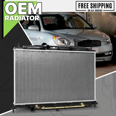 Оригинальный сменный алюминиевый сердечник радиатора 2896 для 06–12 Dodge Attitude 1,4 л 1,6 л AT - Изображение 1 из 4