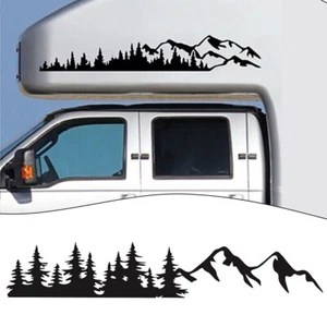 Durable and Reliable Car Tree Mountain Forest Vinyl Decal Sticker for Any Car - Picture 1 of 6