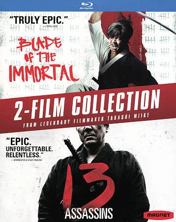BLADE OF THE IMMORTAL/13 ASSASSINS NEW BLU-RAY DISC - Image 1 of 1