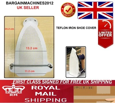 TEFLON COVER SHOE IRONING MAT PROTECTOR SIZE L=24.2 CM W=13.2 CM DW=11.2 CM - Image 1 of 3