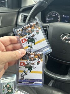 2023 2023-24 Upper Deck Series 1 *Young Guns* Brock Faber # 215 👁️