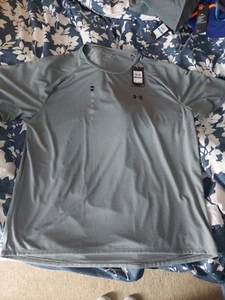 Under Armour Men's Tech 2.0 Short Sleeve Loose T-shirt GrsySize 2X - Picture 1 of 5