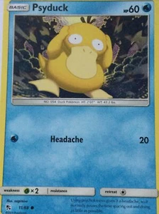 2019 Pokemon Card Basic PSYDUCK Pack Fresh HP60 Duck 11/68  No.054 - Picture 1 of 3