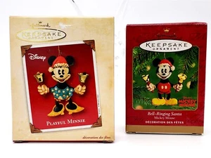 Hallmark Mickey & Playful Minnie Mouse Ornament Collection Playful Minnie - Picture 1 of 13