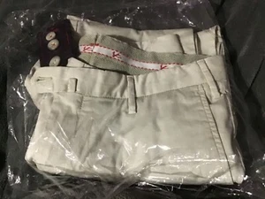 isaia napoli pants slim 46R new beige slim fit sport pants new PNTS41 - Picture 1 of 4