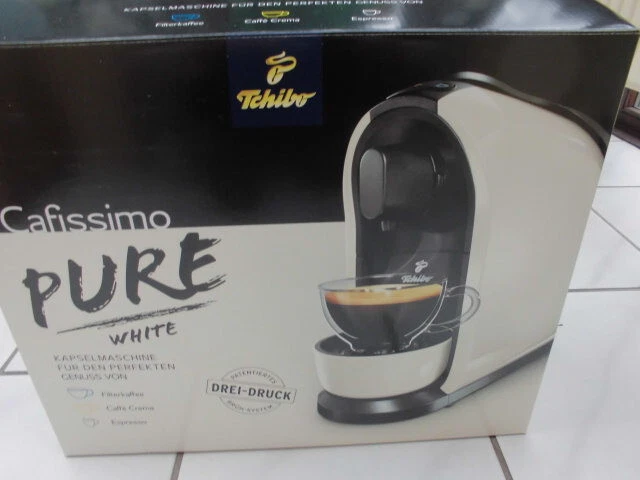 Tchibo Cafissimo PURE Kapselmaschine - Weiß, sehr wenig gebraucht, wie neu - Bild 1 von 4