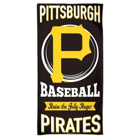 PITTSBURGH PIRATES 100% COTTON 30" X 60" BEACH TOWEL FROM WINCRAFT Cover