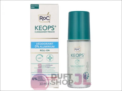 ROC Keops Deodorant Roll-On - Sensitive Skin 30ml - Image 1 of 3