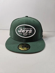 NFL New York Jets New Era 59Fifty Fitted Hat - Size 6 7/8 - Picture 1 of 4