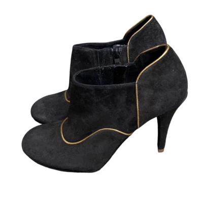 Rockport Black Suede Presia Bootie Size 8 NEW - Image 1 of 4