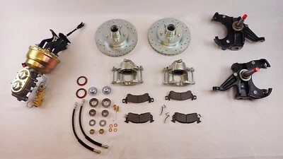 Chevrolet c10 camioneta freno de disco delantero conversión 5 tacos husillos 67-70 Foto 1 de 2