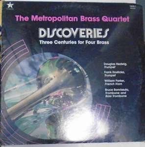 Discoveries, 3 Centuries For 4 Brass by Metropolitan Brass Quartet LP **SEALED** - Picture 1 of 3