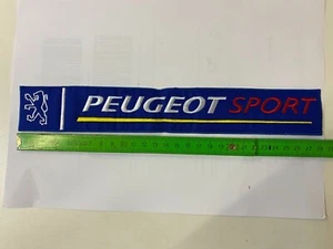 Peugeot Sport Aufnäher, Aufbügler, Patch, Sticker - Bild 1 von 1