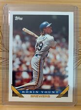 1993 Robin Yount - Topps Pre-Production Sample #1 RARE Card 