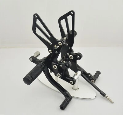 Juego de estriberas traseras negras de EE. UU. para Suzuki SV650 SV650S SV1000 SV1000S Foto 1 de 4