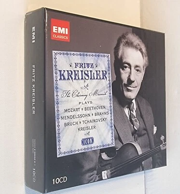 Icon : Fritz Kreisler - Charming Maverick ( 10 X CD 2009 EMI Classics Box Set) - Image 1 of 2
