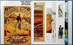 The Great Bicycle Delirium 1975 Magazine Aritcle & Illustrations - Imagen 1 de 10
