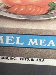 1986 Garbage Pail Kids 5th Series - 188a Mel Meal - Neon Green Line ERROR - Picture 1 of 3