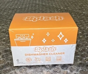 Dishwasher Cleaner Tablets For All Machines - Splash Deep Cleaning Exp Aug 2025 - Picture 1 of 5