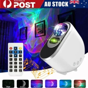 Galaxy Aurora Projector Lamp LED Northern Lights Star Starry Moon Light Remote - Picture 1 of 12