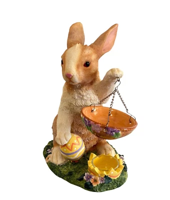 Yankee Candle Easter Bunny Tarta Quemador Cesta Colgante 9 1/2" Alto con Caja Foto 1 de 4