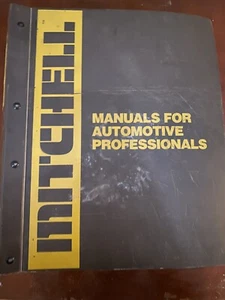 MITCHELL 1978-1984 3 book Electrical Component Locator Domestic cars trucks vans - Picture 1 of 5