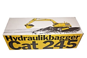 Excavadora hidráulica modelo metálico NZG 160 Caterpillar Cat 245 1:50 embalaje original excavadora - Imagen 1 de 9