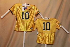 MISSOURI TIGERS Nike #10 FOOTBALL JERSEY Womens Small NWT gold $55 retail - Picture 1 of 2
