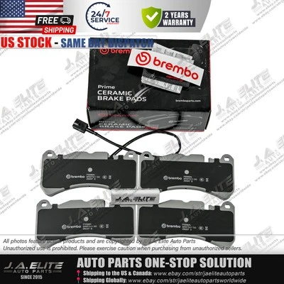 Genuine Brembo Front Brake Pads Set fits Maserati Ghibli Quattroporte 673010331 - Image 1 of 4