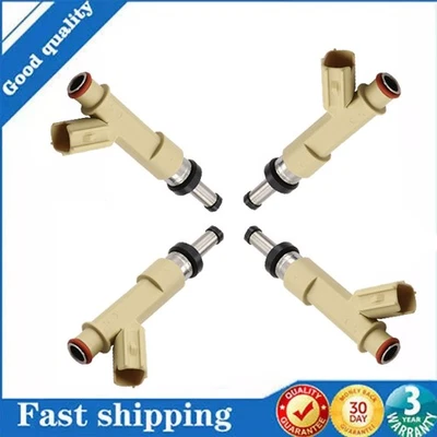 Juego de 4 inyectores de combustible para Toyota 2014-2017 Corolla 2009 2010 Pontiac Vibe 1,8 L Foto 1 de 4