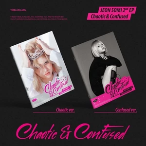 K-POP JEON SOMI 2nd EP Album Chaotic & Confused CD+96p Book+P.Card+F.Poster+Post - Imagen 1 de 8