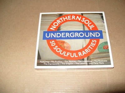 Various – Northern Soul Underground - 50 Soulful Rarities 2 CD NEW AND SEALED - Image 1 of 3
