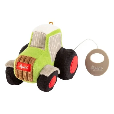 Sigikid Spieluhr Traktor Art-Nr. 43531 Old Mac Donald had a Farm ca. 15 cm Neu - Bild 1 von 4
