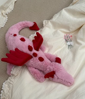 NEW Jellycat Vday Crimson Heart Dragon Plush Toys Stuffed tags 50CM - brand new