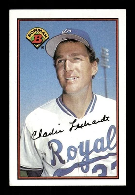 1989 Bowman Baseball  116 Charlie Leibrandt EXMT to NM BXCP16 - Image 1 of 2