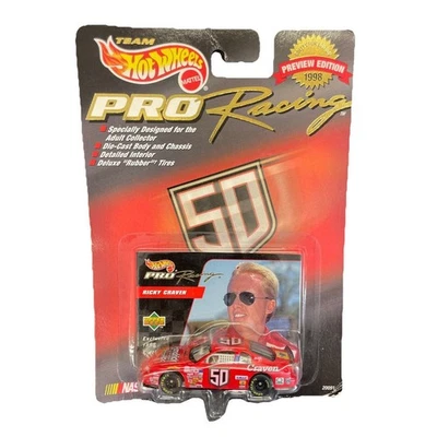Ricky Craven #50 Hot Wheels Pro Racing 1998 Preview Edition 1:64 Scale Die Cast - Image 1 of 2
