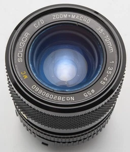 Soligor MC Zoom Macro C/D 35-70mm 3.5-4.5 1:3.5-4.5 - Minolta MD - Picture 1 of 7