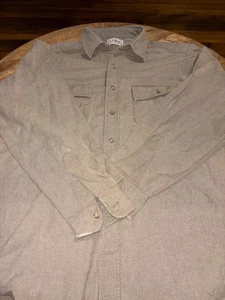 LL Bean Shirt Men's XL brown Chamois Flannel Traditional Fit Hiking Outdoor - Picture 1 of 7